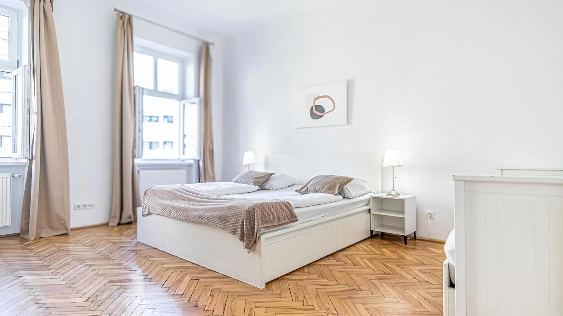 Apartment Stylish 2Br Shared Apt For Longstays Margareten, Up To 5P Vienna